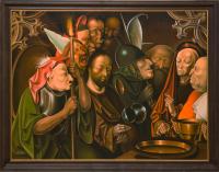 Pavel Epifanov Copy of Bosch "Christ before Pilate", 1515 Copies of paintings