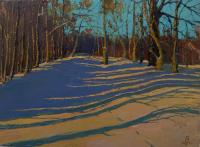 Alexey Golovchenko Winter forest Landscape
