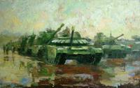 Rudnik Armor Battle Painting