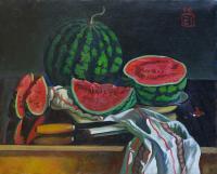 Moesey Li Watermelon Still Life